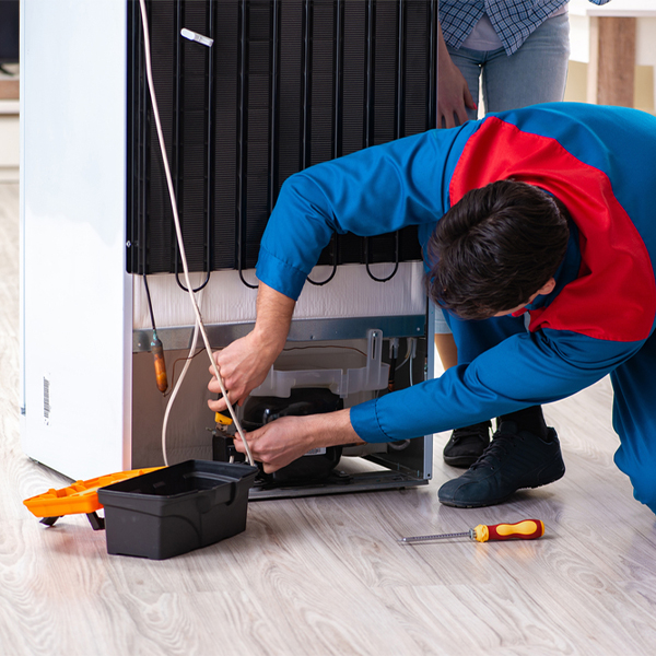 how long does it usually take to repair a refrigerator in Sparta